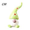 Christmas Party Favors Handmade Glass Mini Figurines, Cute Gnome Penguin Statues, Small Tree Tabletop Decor Ornaments for Desktop Car Dashboard Winter
