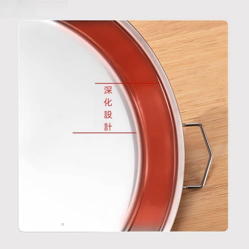 BDHD Cooling Skin Steamer, Stainless Steel Pot Cooling Skin Making Tool, Chilled Noodle Pot Cooling Skin Pan, Multi-Size 24cm-32cm, Chinese Cooking To