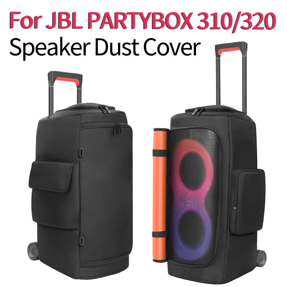 Copertura protettiva imbottita per altoparlante, borsa portaoggetti impermeabile a doppia faccia per altoparlante, borsa da trasporto per altoparlante per JBL PARTYBOX 310/320 Accessorio