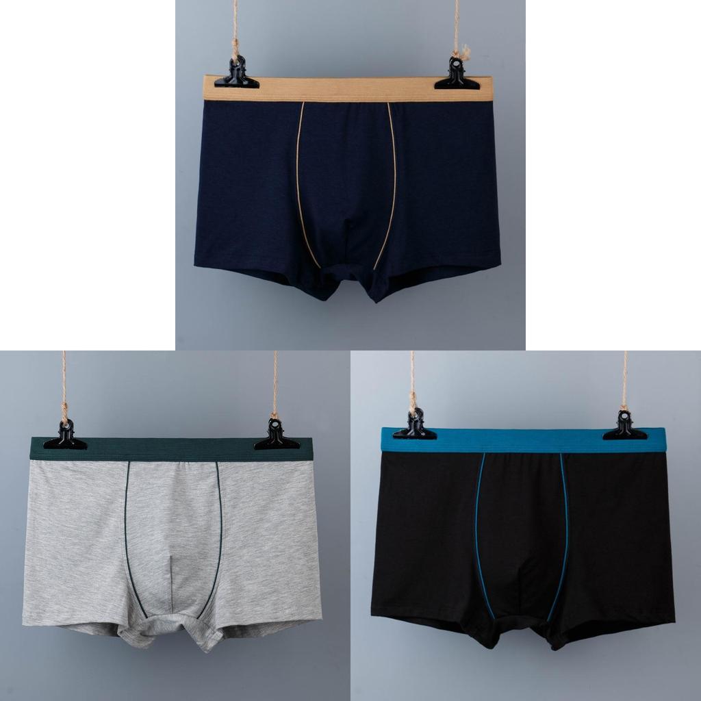 Classic Cotton Mens Underwear With Seamless Breathable Design For Everyday Comfort