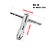 Stainless Steel Adjustable Ratchet Wrench Sturdy And Durable With Easy Positioning Forward And Reverse Wrench Tap Wrench