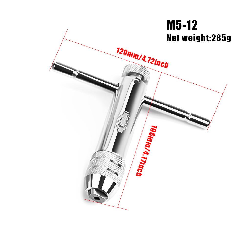 Stainless Steel Adjustable Ratchet Wrench Sturdy And Durable With Easy Positioning Forward And Reverse Wrench Tap Wrench