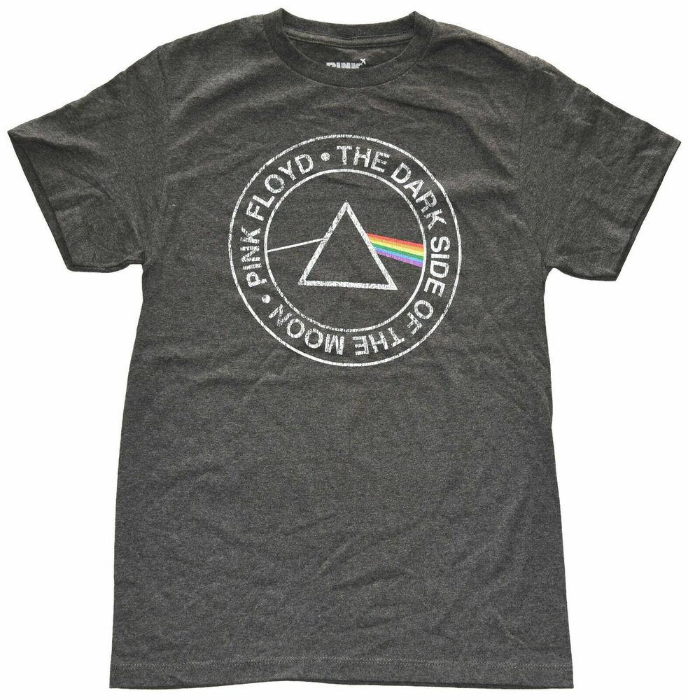 

Рок-группа Pink Floyd Dark Side Of The Moon Уголь Хизер футболка унисекс
