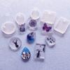 Silicone Mould for DIY Resin Necklace Pendant Crystal Jewellery Making Mold Tool
