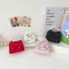 Lovely Pu Mini Handbag For Girls Featuring A Sweet Butterfly Bow Ideal For Daily Use