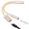 Phone   Adapter Type C To 3.5mm   Earphone Adapter 2 In 1 Converter for XiaomiCelsiusHuawei