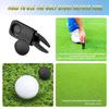 3 in 1 Golf Repair Tool with Magnetic Golf Ball Marker Gift for Man (Black)