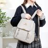 PU Rucksack Damen Mehrschichtiger Reißverschluss Rucksack