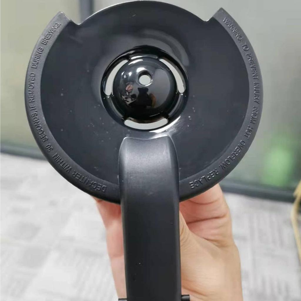 Coffee Pot Lid Replacement Coffee Pot Cover Coffee Kettle Top Replacement Accessories Plastic Texture for Coffee Pots