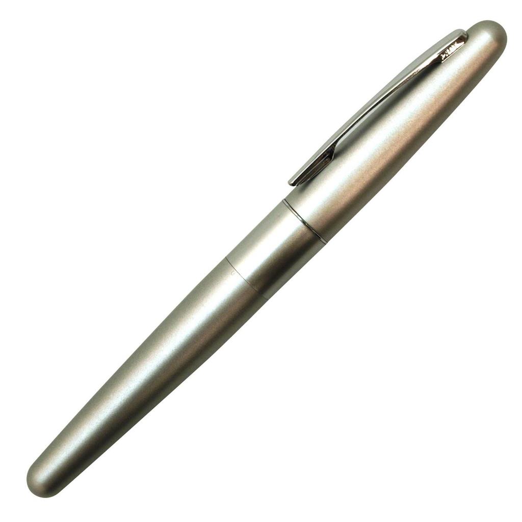 PILOT Fountain Pen Mannenhitsu Cocoon SF Silver FCO3SRSF