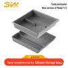 Silicone Pad Accessory for Tesla Model 3/Y Center Console Armrest Storage Box (Upper & Lower Layers)