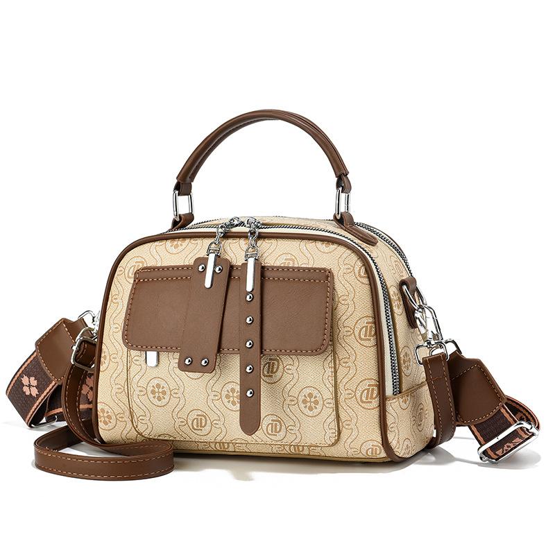 Popular Bag Women's 2025 New High-end Small Square Bag Pu Large-capacity Women's Handbag Versatile Women's Bag