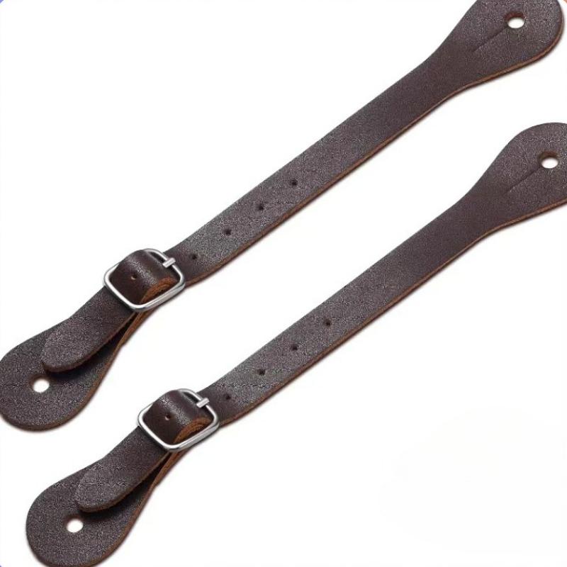 1PC Durable Equestrian Adjustable British Boot Straps Premium Women Men Spur Straps for Horse Riding Accessories