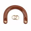 1Pc The New Product Is Suitable for Princess Diana Bag Strap, Arched Bag Strap U-shaped Handle Patent Leather Curved Pu Bag Strap