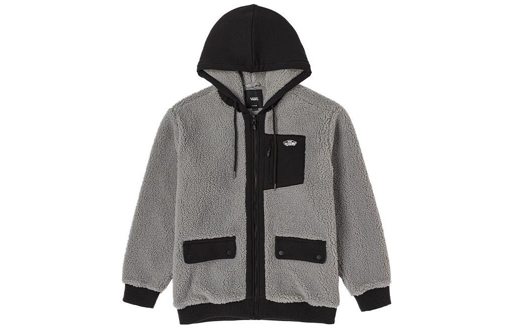 Vans Jackets Men s Gray Hooded Moderate Other VN000FBXAF1 S
