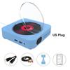 Tragbarer Cd-Player, Bluetooth-kompatibler Lautsprecher, multifunktionaler Cd/DVD-MP3-Player, Fm-Radio, 3,5 mm Aux-Buchse mit Ir-Fernbedienung
