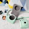 Kinokoo Instax Mini 12 Fujifilm Instax Mini 12 Camera Instax Opens with Shoulder Strap Included Case, Case, Case, Magnet, (Green)