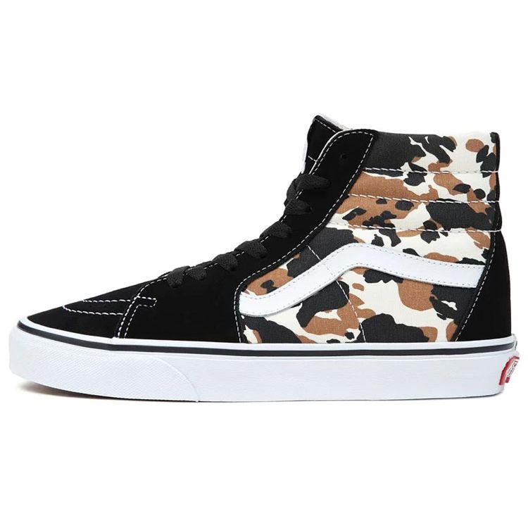 Vans Sk8 Casual High-Top Skate Shoes Unisex Sneakers Black Brown VN0A7Q5NMUL