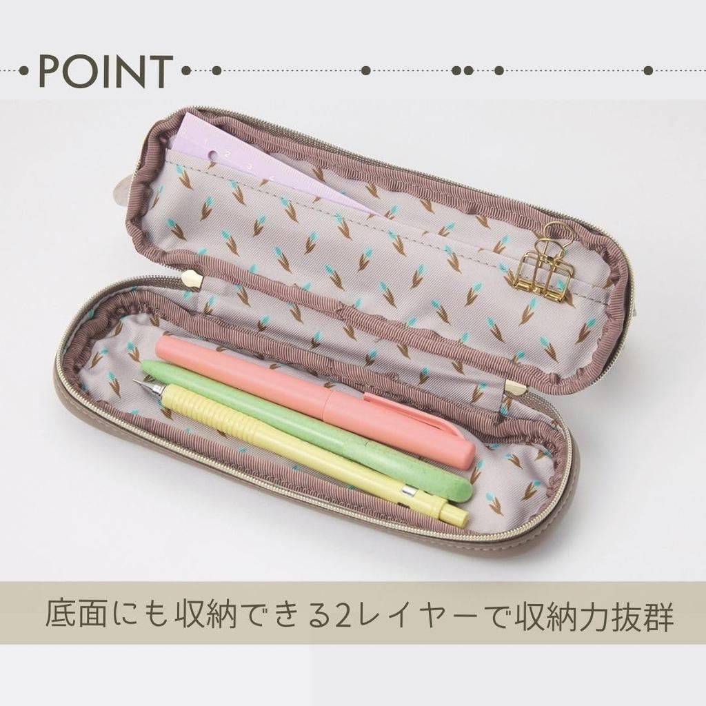 Raymay Fujii Pen Pouch Nofes Candy Blue NSF1456A 2-Layer