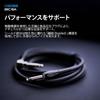 BOSS Boss BIC-10A-OR Guitar Cable Orange 3m L Type - Straight Type Oxygen-free Braided Cable