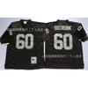 Retro Oakland Raiders Rugby Jersey Mens Embroidered NFL Style Sportswear Fan Apparel Size S-XXXL