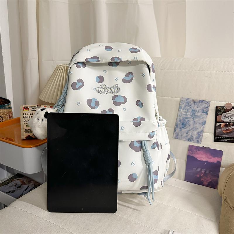College Style Student Schoolbag Print Lightweight Backpack