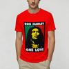 Bob Marleys T Shirt Beach 100 Cotton Tshirts For Unisex Leisure Casual Tshirt Short Sleeve Y2k Fun Tops