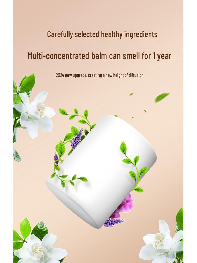 2024 Men's Solid Car Perfume by Hilton – Long-lasting Light Fragrance for Car Interiors