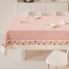 PVC Waterproof Oil-Resistant Heatproof Table Mat Dining Coffee Ins Style Easy Clean Non-Slip Tablecloth