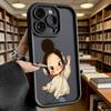 Cute Girl Headphones Cartoon Luxury Anti-Slip TPU Phone Case For Xiaomi Redmi Note 15 14 13 12 11 10 9 Pro Full Protective Cover