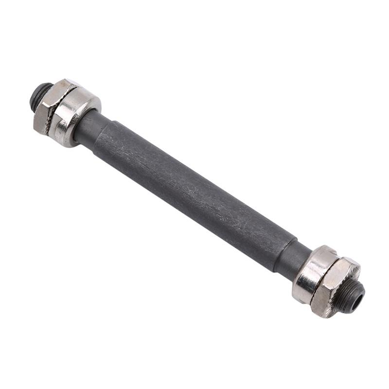 Black Bike Wheel Axle Front Rear Spindle Hub Solid Hollow Vintage MA Black Bike Wheel Axle Front Rear Spindle Hub Solid Hollow Vintage MA