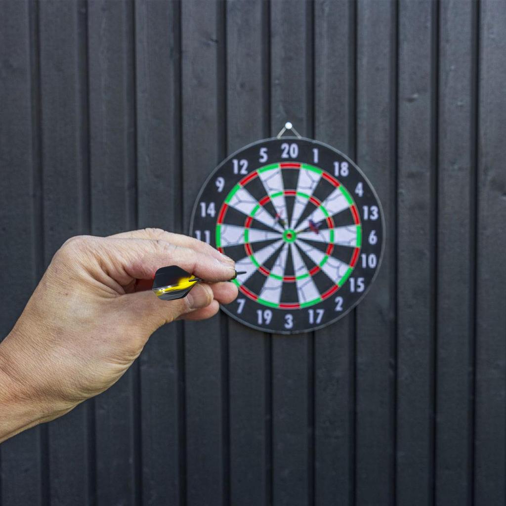 3 Stück Steel Tip Dart Professionelles Metall Dart Set mit Metallschäften und 3 Flights und Darttasche für Enthusiasten