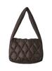 Emi TAION Quilted Shoulder Bag 13WGB255306 BRW Free Size Women's