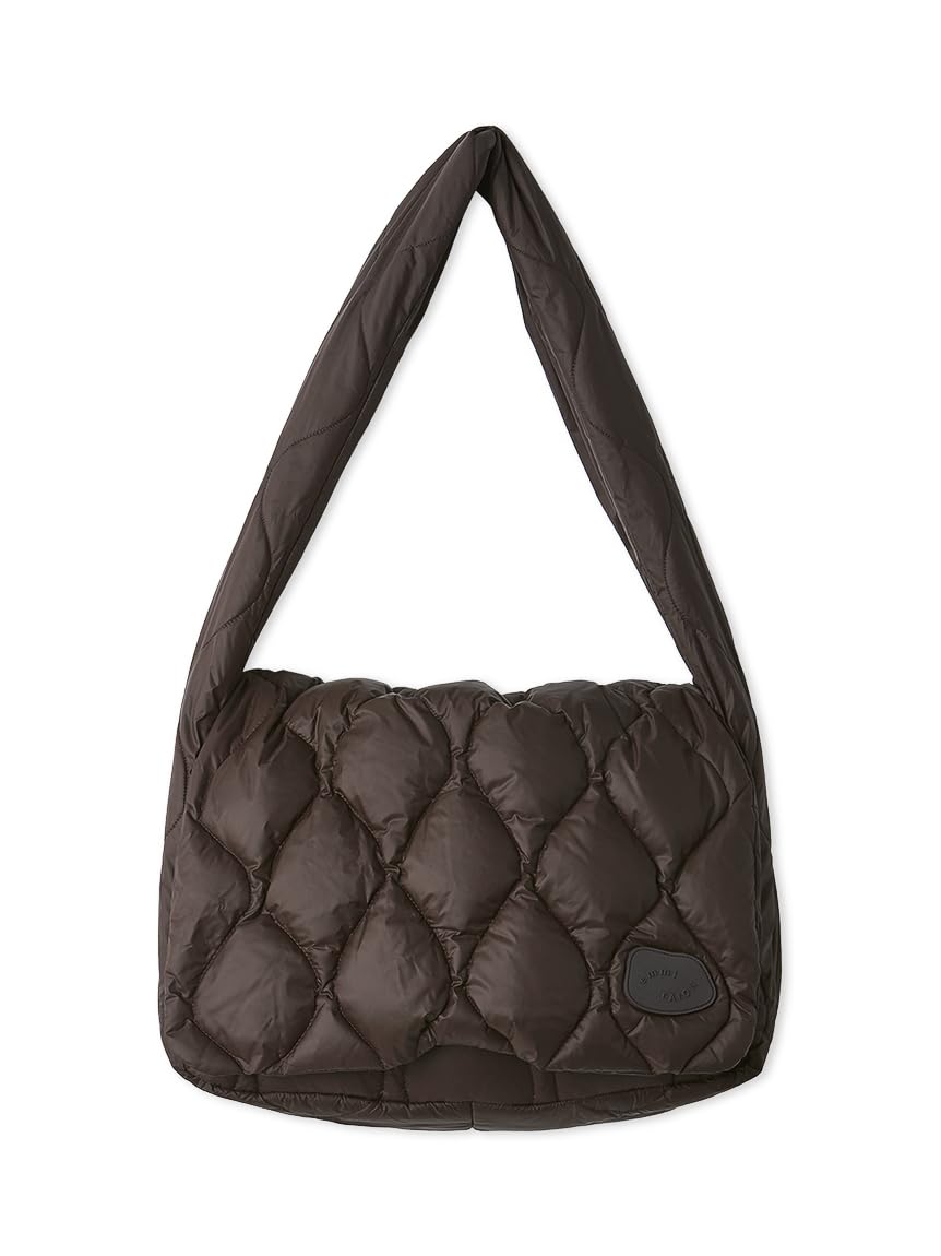 Emi TAION Quilted Shoulder Bag 13WGB255306 BRW Free Size Women s