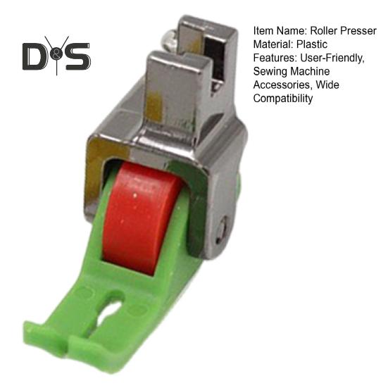 Rollsaum-Nähfuß für Nähmaschinen, unsichtbarer Reißverschluss, Saum-Nähfuß mit Rollsaumfuß für Heim- und Industrienäharbeiten