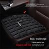 Plaid Heated Car Seat Cushion for All Seasons - Single Seat Interior Accessory.