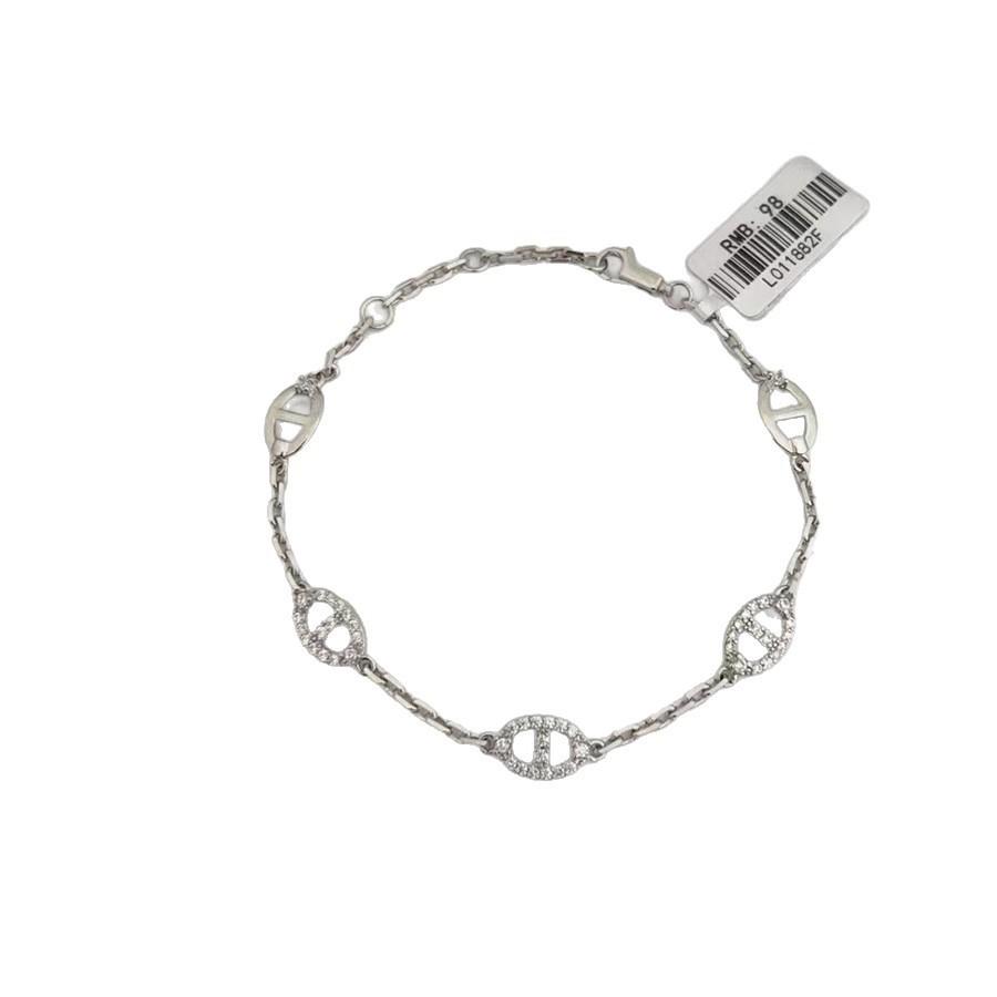 Дизайнерский браслет «Свиной пятачок» из циркона с кубическим цирконием для повседневного офисного стиля