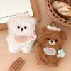 Cute Plush Kitten Puppy Keychian Pendant Girlish And Versatile Doll Backpack Charm Decor Hanging Couple Gift