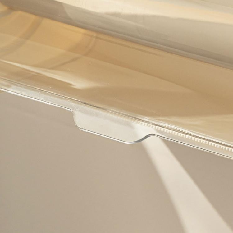 Kitchen Tissue Organizer Wall Mounted Paper Towel Dispenser Clear Napkin Holder