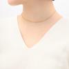 Estelle Silver Yellow Gold Plated Necklace (Web Exclusive) 0773-0564-0019-0000