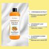 Persimmon Body Wash + Persimmon Soap Bar Set for Body Odor Control, Purifying Deodorizing Body Soap for Eliminating Odor, Skin Brightening