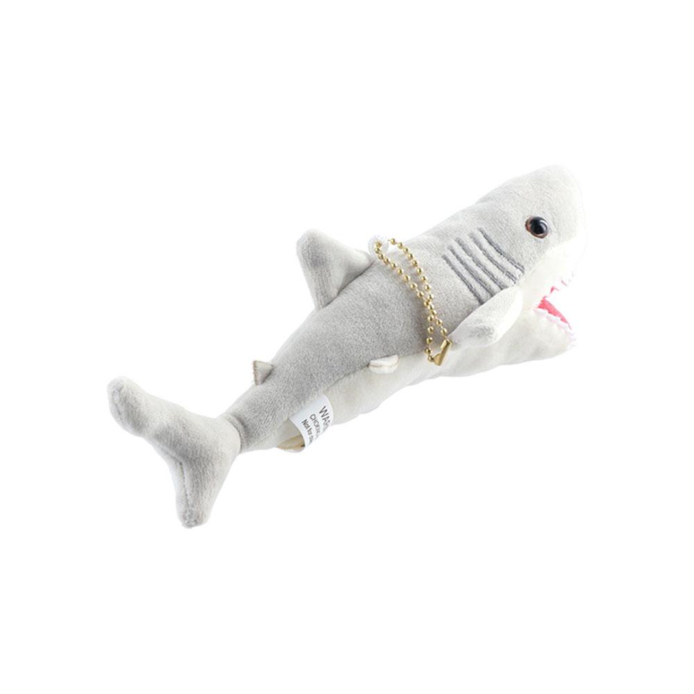 Plush Shark Plush Pendant Cartoon Animal Bag Pendant Cute Shark Plush Keychain  Kids Toys