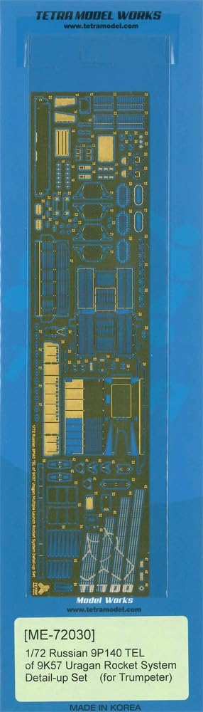 

Tetra Model ME Series 9P140 TEL 9K57 Multiple Rocket Launcher Plastic Model Parts ME7230 1/72 (TR)