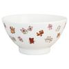 Nontan Rice Microwave and Dishwasher Made in 822111 Bowl, 11.5cm, Safe, Tableware, Friends, Japan,