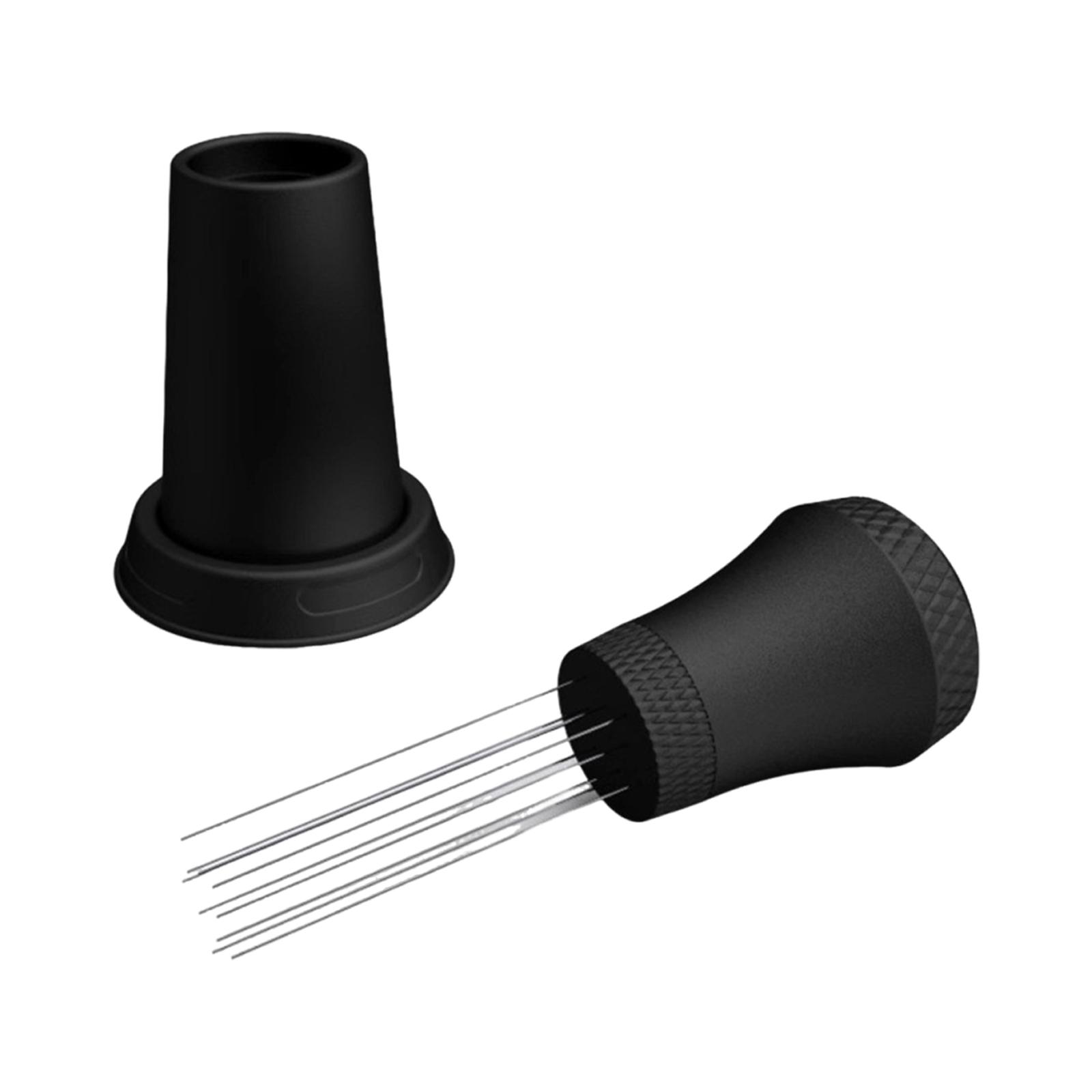 

Эспрессо Кофе Мешалка из нержавеющей стали Темпер Распределитель Инструмент для Кухни Бар Ресторан Кафе Принадлежности чёрный