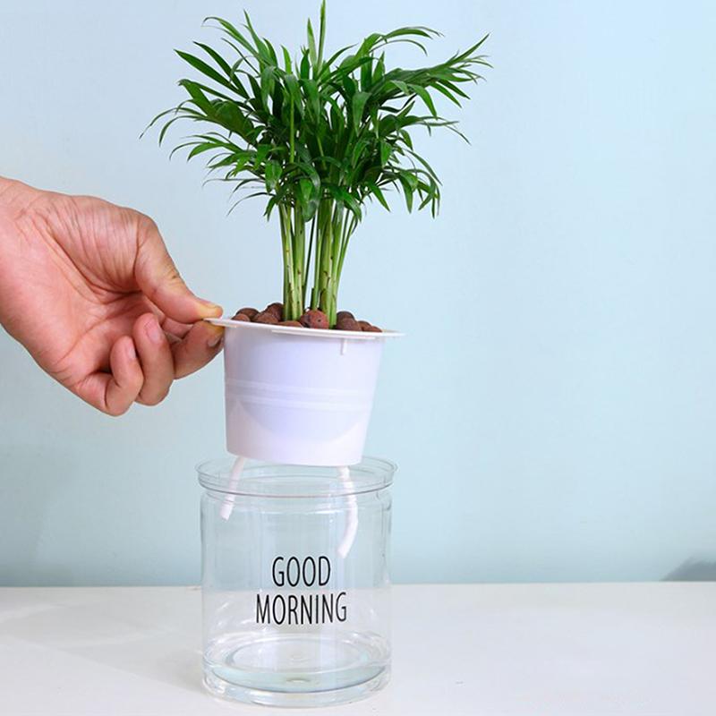 Refreshing Sensation Good Morning Flowerpot Plastic Grow Box For Home Garden Plants Nursery Cup Transplant Flower Plant Pots