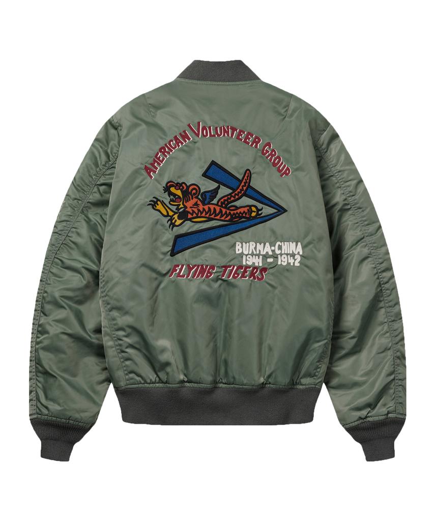 Avirex Washed Ma-1 Flying Tigers / 7835252012 Sage