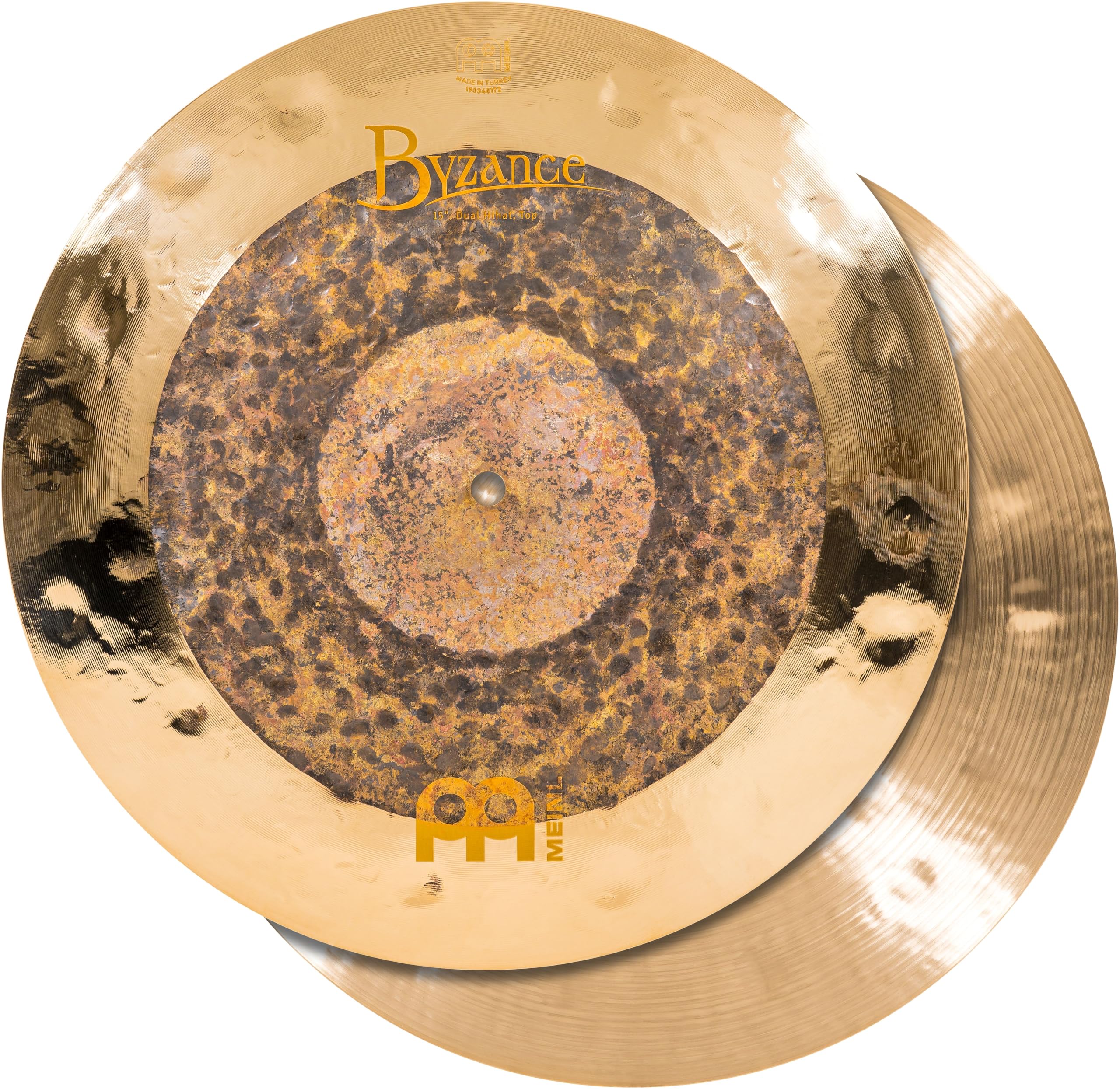 

MEINL Byzance Extra Dry Series Hi-Hat Cymbals, 15 Dual Hi-Hat Pair (B15DUH) [Official Japanese Product]