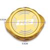 LEDISHUN Motorcycle Radiator Cap Cover Decorative Protector for Kawasaki Z900RS Z900RS CAFE CNC Aluminum Alloy Accessory (21-24) (Golden)