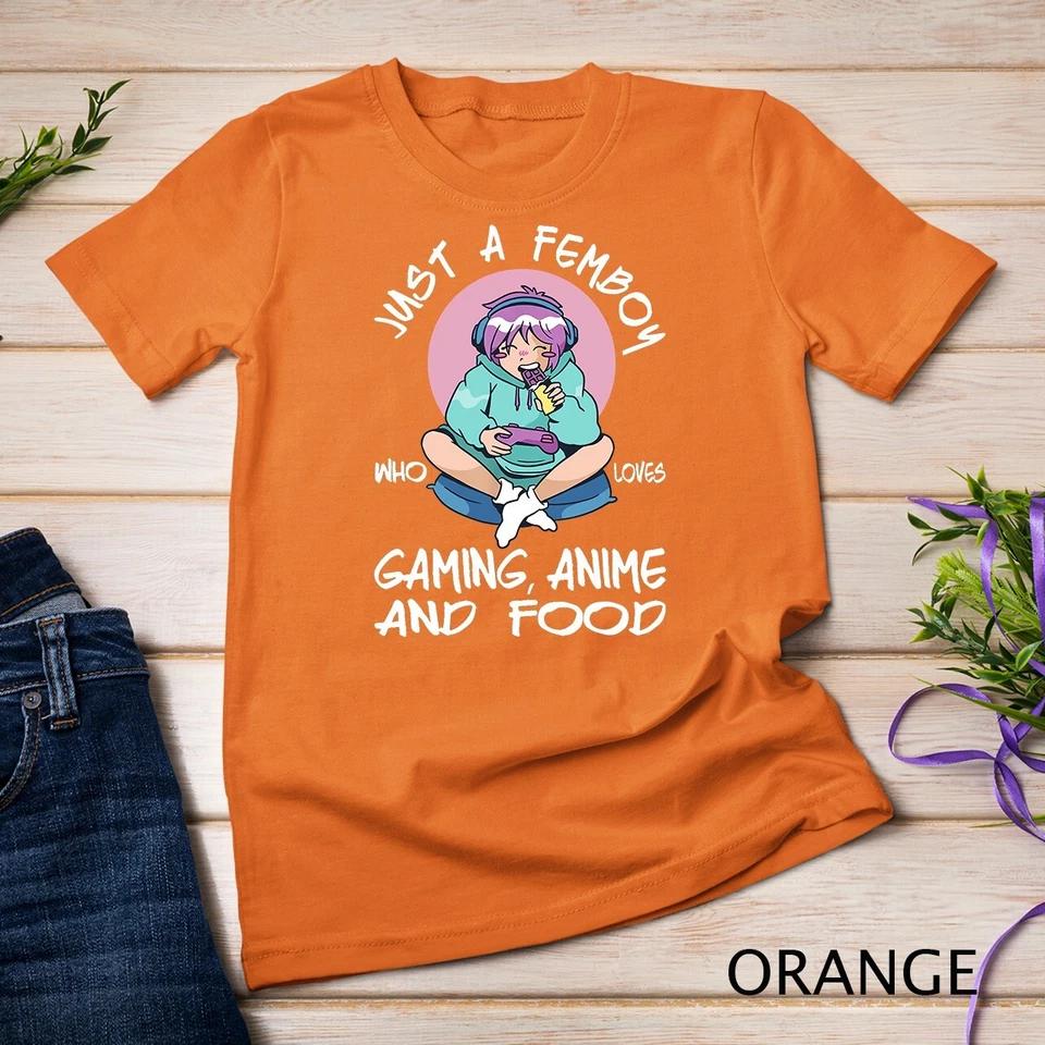Femboy Outfit - Anime Gaming Femboy Top - Sissies Cosplay T-Shirt Unisex T-shirt 7 S